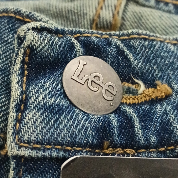 New With Tags Men's Lee Regular Fit Denim Tapered Leg Size 34X32 - Picture 12 of 16